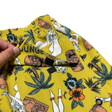 TIKI LOUNGE (YELLOW)SURFPANTS