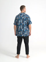 TIKI LOUNGE アロハシャツ/ ALOHA SHIRT (ROYALBLUE)