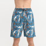 TIKI LOUNGE (BLUE)SURFPANTS
