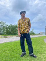 TIKI LOUNGE アロハシャツ / ALOHA SHIRT (mustard)