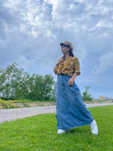 TIKI LOUNGE アロハシャツ / ALOHA SHIRT (mustard)