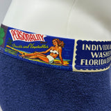 Florida Crate Labels (26-02) NAVY　OVER THE TWELVE