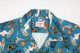TIKI LOUNGE アロハシャツ/ ALOHA SHIRT (ROYALBLUE）