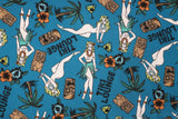 TIKI LOUNGE アロハシャツ/ ALOHA SHIRT (ROYALBLUE）