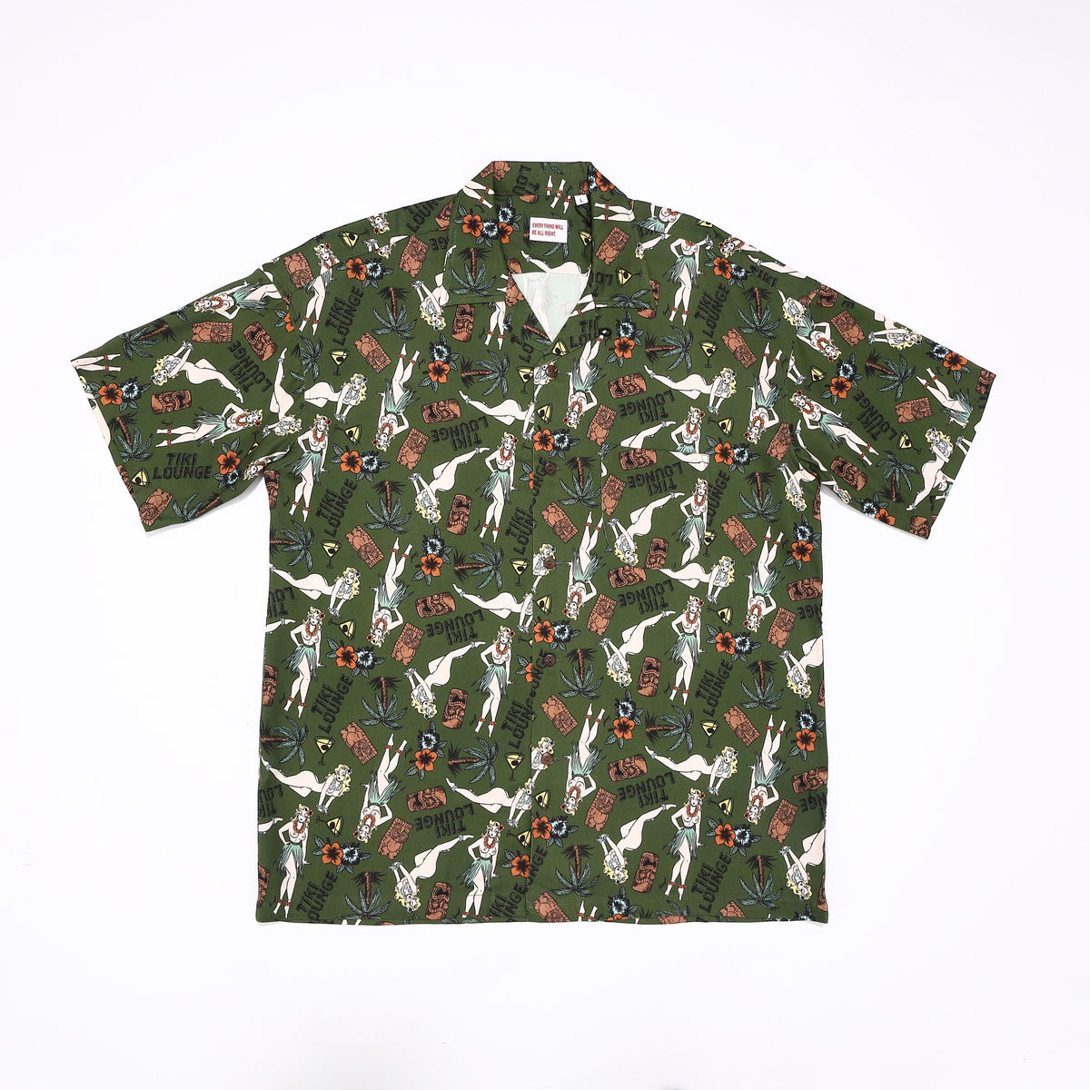 沖縄 アロハシャツ ハワイ TIKI ALOHA shirt – 鶴亀本舗
