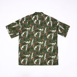TIKI LOUNGE アロハシャツ / ALOHA SHIRT （GREEN)