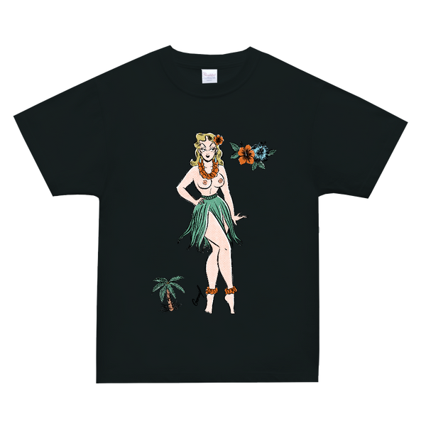ALOHA GIRL Tシャツ　ブラック