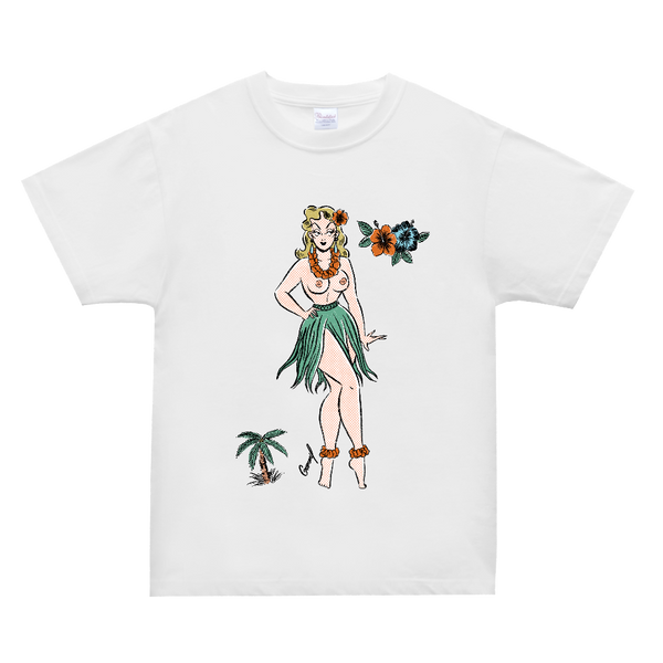 ALOHA GIRL Tシャツ　ホワイト