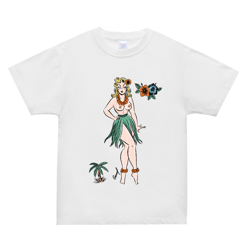 ALOHA GIRL Tシャツ　ホワイト